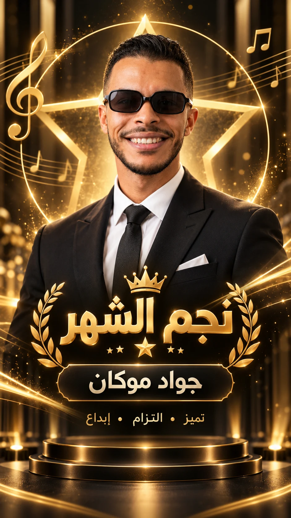 نجم الشهر جواد موكان
